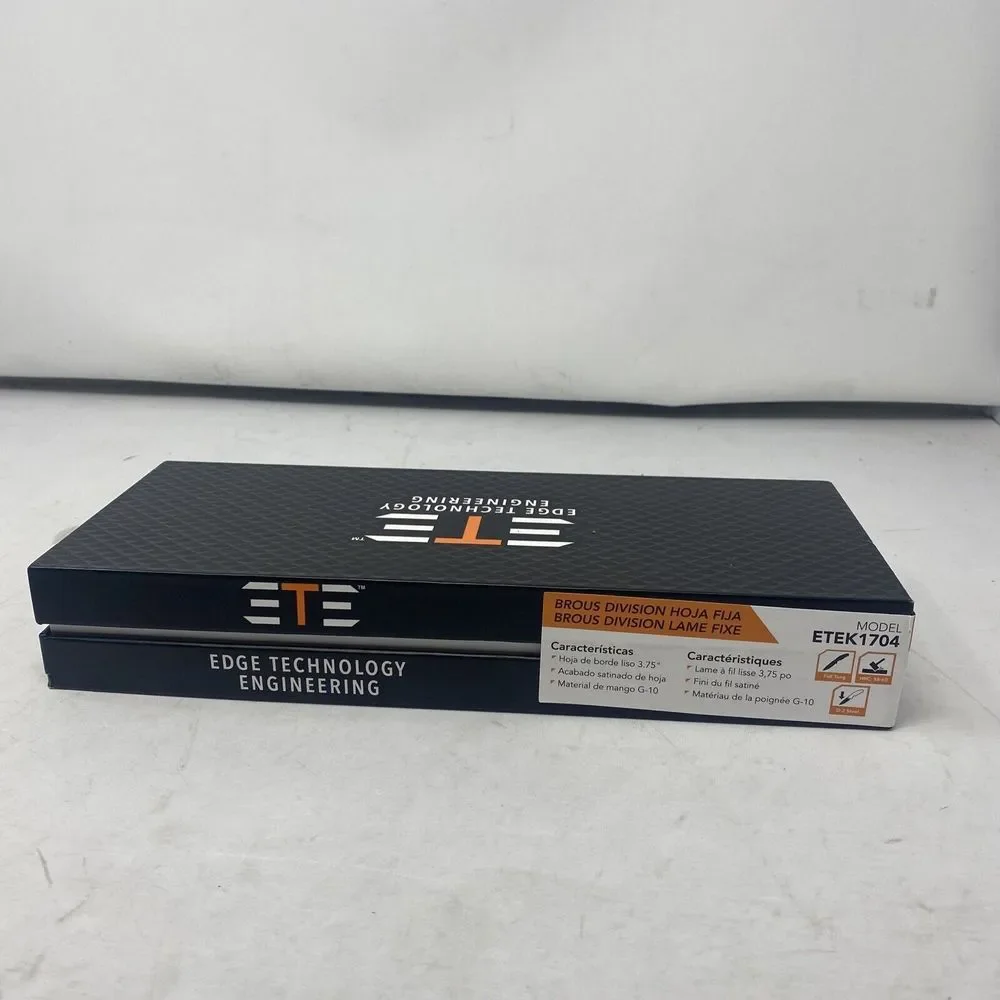 Edge Technology Engineering ETEK1704 ETE Full Tang Fixed 3.75